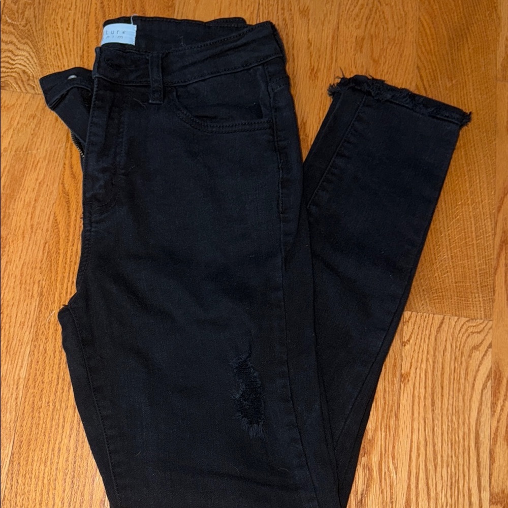 Nature denim black jeans